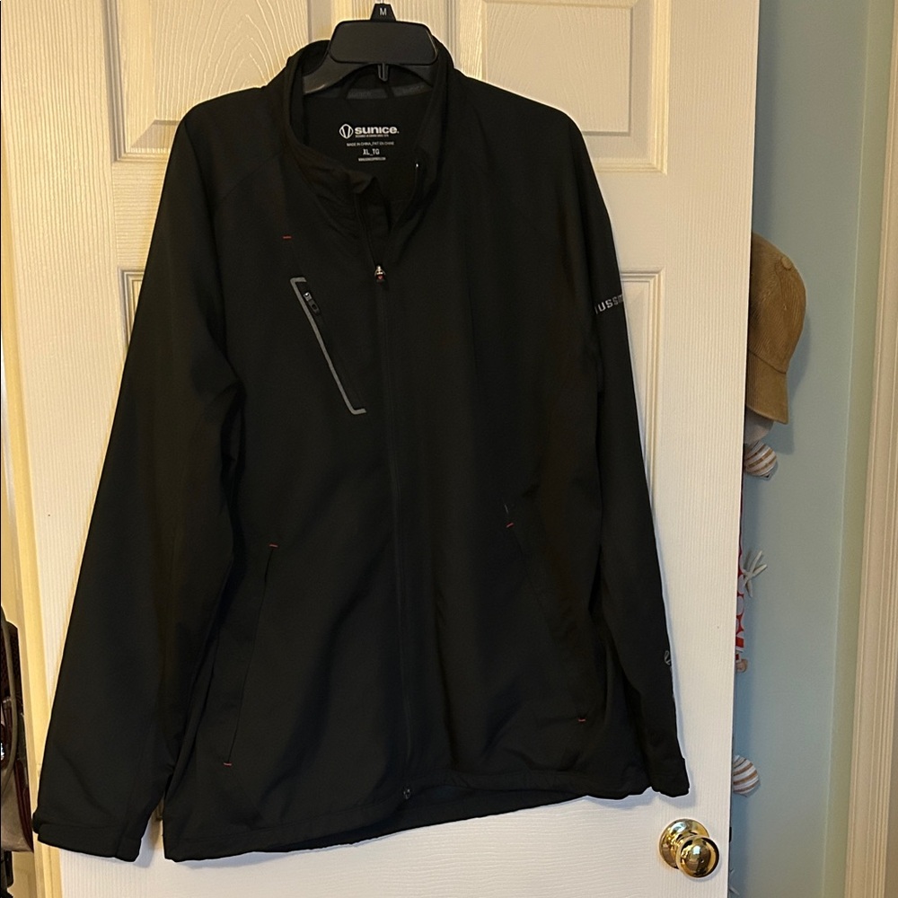 Sunice Men's Black Performance Jacket